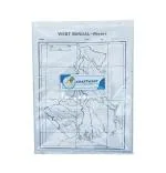 CRAFTWAFT RIVER MAP OF WESTBENGAL BLANK 67 gsm Project Paper (Set of 100, White)