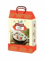DP DELHIPASAND Lilly Basmati Rice|Naturally Aged| Rich Aroma|Gluten Free | Cholestrol Free (5 Kg)