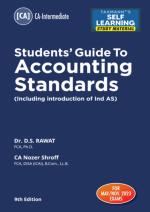 Taxmann's Students' Guide to Accounting Standards (Paper 1 & 5 | Accounts/Adv. Accounts)