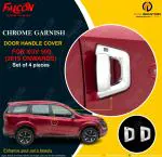 FALCON CAR DOOR HANDLE COVER/GARNISH CHROME FOR XUV 500 2015 ONWARDS
