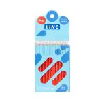 Linc Ocean Gel Pens, 0.6 mm, Red Ink, Pack of 20