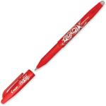 Pilot Frixion Erasable Roller Ball Pen | Tip Size - 0.7 MM | With Dimpled Grip and In-built Eraser | Ink Colour - Red | Pack of 3