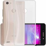 Casotec Soft TPU Back Case Cover for Spice K601 - Clear