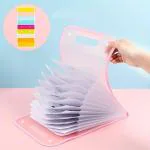 Metster Along with small colored labels which helps classify l Keeping your documents l perfect document organizer l home, office, school use, simple and fashionable l File Organizer Package l small colorful labels l select your document