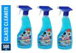 FC-1ST CLEAN Glass Spray and Surface Cleaner Liquid- 500 ml ( Pack of 3 )
