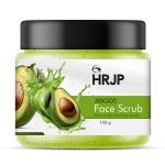 HRJP Avocado Scrub | Deep Exfoliation | Skin Brightening | Blackhead Removal | 100g pack of 4 | Scrub (400 g)