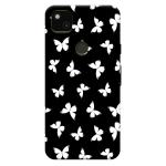 Mobiera White Flies Design Printed Back Cover Case For Google Pixel