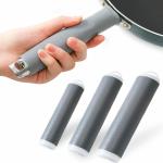 Fennec Mart 3 Pieces Cast Iron Handle Cover, New Silicone Handle Holder, Heat Resistant Pot Handle Holder for Cast Iron Skillets, Pans, Cookware
