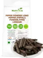 Nutrixia Pipper Powder Churna-Pippali-Piper longum-Long Pepper-Pipal Badi Big-Pipli-Granthika, Pippalika 50 Gms
