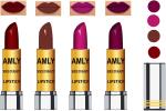 OUR BEAUTY Multicolor Long Stay And Soft Matte Lipstick Set 29Aug61 (Set Of 4)