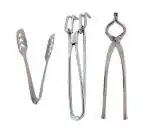 Blue Wonder Stainless Steel Momo Tong/Chimta and Wire Pakkad with Sandsi for Kitchen Multipurpose Use, (Pack of 3)