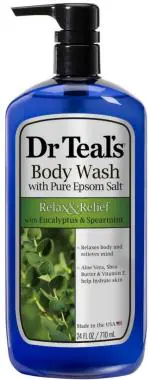 Dr. Teal'S Body Wash With Pure Epsom Salt Relax And Relief With Eucalyptus, 710 Ml