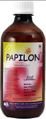 Papilon CONCENTRATED PINEAPPLE JUCY FLAVOUR 500ML Pineapple Liquid Food Essence (500 ml)