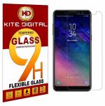 Kite Digital Samsung A8 PLUS (2018) Premium Tempered Glass Screen Protector Slim 9H Hardness 2.5D