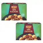 Roopji | Mini Dry Kachori 800Gm (400Gm x 2) | Authentic Indian Savory | Best Bikaneri Namkeen | Roopji Namkeen, Sweets and Snacks | Ready to Eat