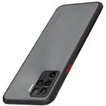 Fastship Oppo F19 Pro Back Cover Smoke Case | Camera Bump Protection Frosted Matte | 360 Degree Anti-Drop for Oppo CPH2285 / Oppo F19Pro - Rich Black