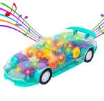 Mezire Gear Simulation Mechanical Car Toy With IC Sound & Flashing Top Light (Age 3+)