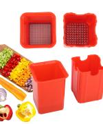 Kreyam's Virgin Plastic Potato Slicer For french Fries Vegetable Slicer Vegetable & Fruit Slicer