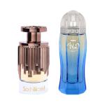 Ossa So Nice Eau De Parfum 100ml Perfume For Women With Musky Notes and Aqua Blue Eau De Parfum 100ml Perfume For Men With Citrusy Notes| Long lasting EDP (Pack of 2)