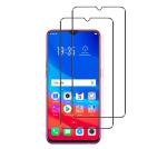 Shagya Black Tempered Glass Screen Protector, Protector With Wipes Kit For Oppo F9 (Set Of 2)