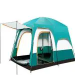 Chekido Tent for Camping 3-12 Person Camping Dome Tent for Adults Waterproof Outdoor Sleeping Tents for Picnic Travelling Trekking Campaign Tent(Large)