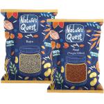 Nature's Quest Millets Combo Pack of 2-1800 Gms | Bajra 900g, Ragi 900g | Natural Grains Unpolished Millets| Low GI Rice | Nutrient Powerhouse, High Protein & More Fibre than Rice