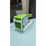 KITCHUB Potato Chipser | French Fry Chips Maker Machine | Snacks Cutter/Chipser | Vegetable Slicer/Chopper | Kitchen Gadgets | French fry cutter For Kitchen Tool & Accessories (Pack of 1,Multicolor,Plastic)