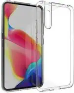 COVERBLACK Rubber Back Cover Compatible model for Vivo 1818 / Vivo V15 Pro - Transparent