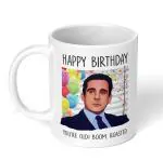 Akipi Happy Birthday Youre Old Boom Roasted The Office TV Show Ceramic Mug 11oz