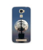 Casotec Sea Sunset Design Printed Silicon Soft TPU Back Case Cover for Lyf Water 9