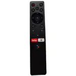 Upix Remote with Netflix Function (with Voice Command), Compatible for Amstrad Smart TV LCD/LED/ Remote Control