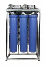 Remino 100 LPH Commercial RO Water Purifier with Fully Automatic Function, TDS Adjuster, Dust Protective Cover, Blue