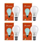 JIVAH 12-Watt LED Bulb | Full Glow Energy Saver 1260 Lumen LED Bulb | , Pack of 4