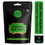Urban Organics Pumpkin Seeds AAA Grade, Raw Pumpkin Seed Immunity Booster Seeds for Eating- 5kg