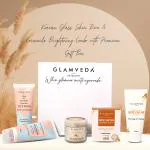 Glamveda Korean Glass Skin Rice & Ceramide Brightening Combo For Women with Gift Box