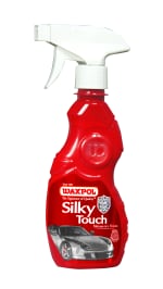 Waxpol Silky Touch Liquid Wax Polish 300ml for Ultimate High Gloss Shine, Hydrophobic & UV Protection For Car & Bike