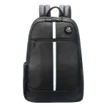 Arctic Fox Chrome Black Polyester 15 inch Laptop Backpack, 27 L (FUNBPKBLKWZ087027)
