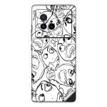 GADGETSWRAP Printed Vinyl Skin Sticker for Vivo X80 (5G) - meme-face