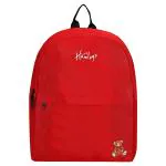 Shooting Star School Bags 2 compartments, Stylish and Trendy College Bag, Easy to Carry Backpacks, Latest Collection, 12Yrs+, Red