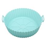 Viradiya’s Air Fryer Silicone Pot 8 Inch Silicone Air Fryer Liners Basket Food Safe Non Stick Air Fryer Accessories Reusable Replacement Parchment Air Fryer Liner (PACK OF 1)