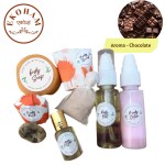 Ekoham CHOCOLATE Skin Care Combo Kit-Body Polishing & Relaxing Spa