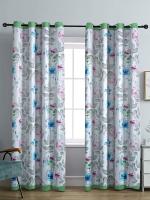 Cortina Blackout Eyelet Polyster Door Curtains