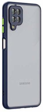 KloutCase Back Cover for Samsung Galaxy M32 4G, Samsung M32 4G, (Camera Protection Smoke) Blue