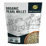B&B Organics Pearl Millet (1000 g) (Whole Grain) (Kambu | Bajra | Sajjalu | Sajje)