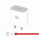 EGRAPCO PD 30W Original Type C Fast Charger PD 3.0 USB C Wall Adapter, Compatible with iPhone 15/15Plus/14/14 Plus/14 Pro Max/13/12/12 Pro Max/11/Xs Max/XR/X,Airpods Pr, iPad/iPad Mini.(White)
