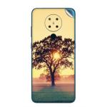 GADGETSWRAP Printed Vinyl Skin Sticker for Nokia 5.3 - Sunset Tree Branches