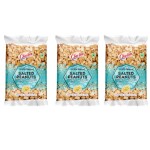 Charliee Roasted Salted Peanut 185gm Combo Offer Pack Of 3, Desi Peanuts, Bhuna salted Peanut, Healthy Snacks, Any time Snacks (185g Each x 3N = 555g) Offer Pack
