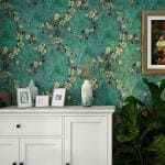 Pringo PVC self adhesive wallpaper Green Floral (45x300cm)