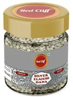 RED CLIFF Silver Coated Elaichi Dana | Premium Mouthfreshner | Green Cardamom | 25g |