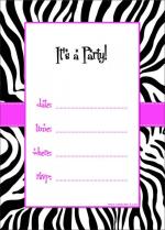 Askprints Birthday Invitation Card on Metallic Sheet (Pack of 50 Cards) BPC-010